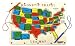 Magnetic Travel USA Map by Anatex