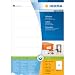Herma 4623 Etiketten Premium A4 96,5x42,3 mm Papier matt 2400 St�ck