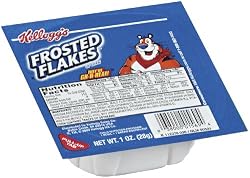 Kellogg's Frosted Flakes Cereal, 1-Ounce Bowls (Pack of 96)