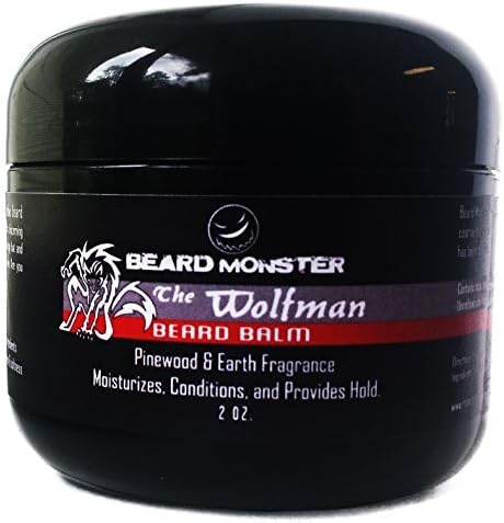 Wolfman Beard Balm Wax Pine Forest Scent 2 oz. by Beard Monster