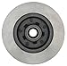ACDelco Silver 18A807A (19287214) Non-Coated Front Disc Brake Rotor and Hub Assembly