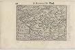Antique Bertius Map of Gallia Europe France, 1600