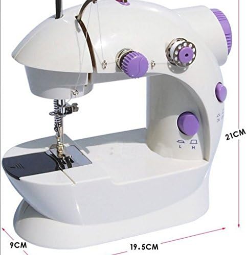 mini electric household sewing machine dual speed with power supply, small household sartorially belt transformer