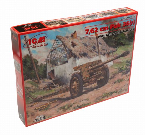 ICM 35701 - Pak 36(r), WWII German Anti Tank Gun 7,62 cm Preisvergleich