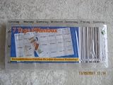 7 Tage Pillendose Medikamentendose Pillenbox Dosierer mit 21 F�cher, beschriftet: Morgen, Mittag und Abend