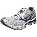 Mizuno Men's Wave Creation 12 Running Shoe,White/Sky Diver Dress Blue,11 M US