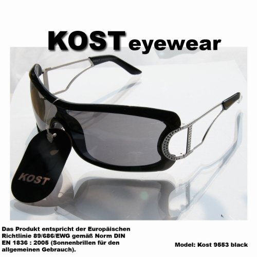 Kost eyewear 9553 black Sonnenbrille