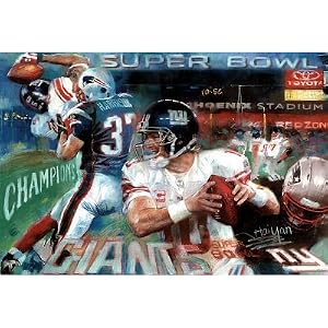 Buy New York Giants (SuperBowl Champions, In Action) Sports Poster Print - 13x19