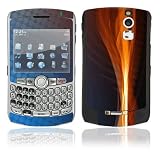 Space Flame Design Decal Skin Sticker for BlackBerry Curve 8330 Cell Phone