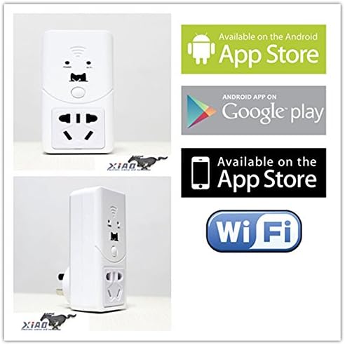 Wi-fi Smart Switch for Controlling Electronics and Monitoring Energy Usage with Home Automation App for Smartphones and Tablets (K1)