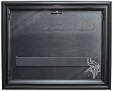 NFL Minnesota Vikings Removable Face Jersey Display - Black with Museum Quality UV Upgrade