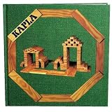 【KAPLA（カプラ）デザインブック 第3巻 シンプルな建物(緑)初級】 シンプル