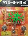 Pierced & Modified  Body Jewellery Tongue Bars  Vibrating Koosh Tongue Bar  Pink/Green