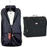 Kleidersack Kleidertasche 110 cm mit Kleiderb&uuml;gel Taschenfunktion mit Schultergurt - Vertrieb durch Preiswert & Gut