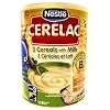 Nestle Cerelac 3 Cereals With Milk, 400 Gram Can (Pack of 4)
