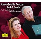 Previn: Violin Concerto / Bernstein: Serenade
