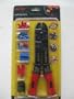 42 Pieces Solderless Wire Terminal Assortment & Connection with 8" Wire Stripper Crimper Tool