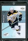 2007-08 (2008) Upper Deck ICE # 18 Patrice Bergeron - Bruins - NHL Hockey Trading Card in a Protective Display Case