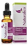 BEST ORGANIC Vitamin C Serum for Face. Botanical 20% Vitamin C   E   Vegan Hyaluronic Acid Serum. #1 Anti Aging Formula Moisturizer with Natural Ingredients.   Organic Rosehip Oil, Resistem (Plant Stem Cells), Green Tea Extract   Sea Buckthorn Oil for ALL-DAY HYDRATION. Anti Wrinkle Serum Facial Skin Care. Stimulates Collagen, Repairs Wrinkles & Sun Damage, Gradually Fades Sun & Age Spots & Reduces Fine Lines - Gives Skin a Radiant & Youthful Glow. We'll refund your money if not satisfied! Try it Without Risk Today!