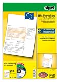 Produkt-Bild: Sigel ZV572 PC-SEPA-&Uuml;berweisung, OCR-Spezialpapier, beleglesef&auml;hig, MP, (Ink/Laser), 90 g, A4, 250 BL