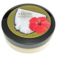 Bath and Body Works Exotic Coconut Pleasures Collection Body Butter 7 oz