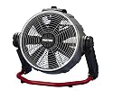 Patton 14" High Velocity Floor Fan, PX306-U, Gray/Red