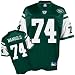 Nick Mangold Jersey: Reebok Green Replica #74 New York Jets Jersey - Medium