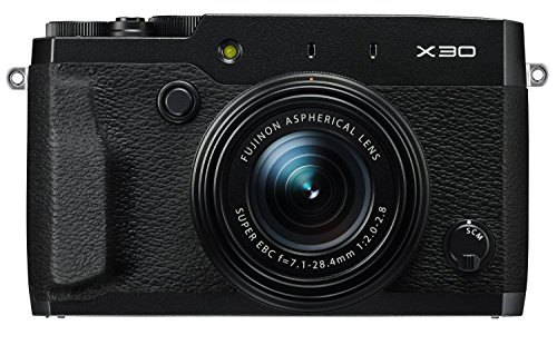 Fujifilm X30 12 MP Digital Camera with 3.0-Inch LCD (Black) w/ 32GB Memory Card