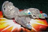 BAKUGAN SEASON 2 VESTROIA BAKUFROST B3 NEW LOOSE PEARL WHITE LUMINOZ STUG 660G