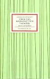 ber das Marionetten-Theater - Aufstze und Anekdoten.