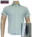 Ted Baker Shirt - Duck Egg - Pinstripe