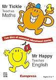 Mr Men: Mr Tickle Maths & Mr Happy English (DVD Case)