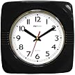 Retro Square Clock - Black (10.2")