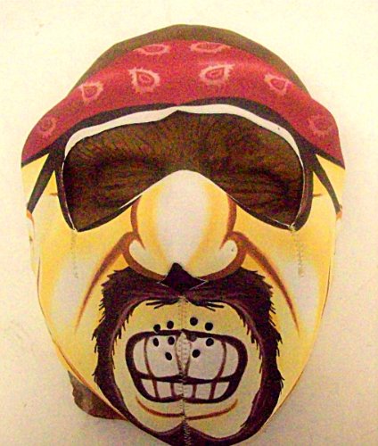 Hardcore Biker Neoprene Motorcycle Face Mask Facemask