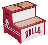 Chicago Bulls Kid's Storage Step Stool