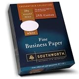 Southworth Fine Business Paper, 25% Cotton, 20 lb, White, 500 Sheets (403C)