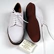 Men's Classic White Buck Tie Shoe