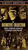 Classic Monsters - The Definitive Collection (Dracula, The Wolf Man, Frankenstein)