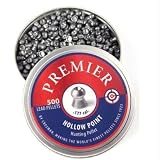 Crosman Premier .177 Cal, 7.9 Grains, Hollowpoint, 500ct