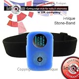 I-nique Zen Stone Plus - Armband, Case, Belt-clip and Lanyard Colour BLUE