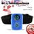 i-nique "Colour-Me" Creative Zen Stone PLUS (LCD) - "BLUE" SPORTS PACK - Silicone skin case + ARMBAND + Belt clip