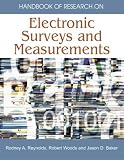Handbook Of Research On Electronic Surveys And  Measurements