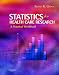 Statistics for Health Care Research: A Practical Workbook