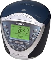 Sony Dream Machine ICF-CD843V CD Clock Radio with Digital Tuner