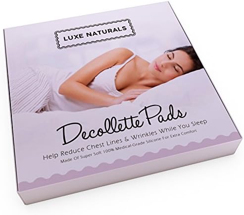 Decollette Silicone Pads to Eliminate and Prevent Chest Wrinkles