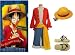 One Piece Monkey D. Ruffy Cosplay, 2 Jahre später Monkey D Luffy Kostüm Kombination, Größe L :(1