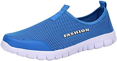 Adult Breathable Running Sport Shoes,Beach Aqua,Outdoor,Athletic,Slip on Water Shoes Soft Bottom For Womens Navy-blue 38