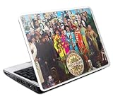 MusicSkins The Beatles Sgt. Peppers - Skin para portátil mediano (235 mm x 140 mm)