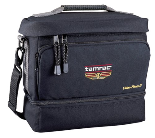 Tamrac 5285 Video - Photo 5 Double Decker Camcorder/Camera Bag Black