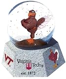 Virginia Tech Hokies Musical Snow Globe with Collegiate Mascot